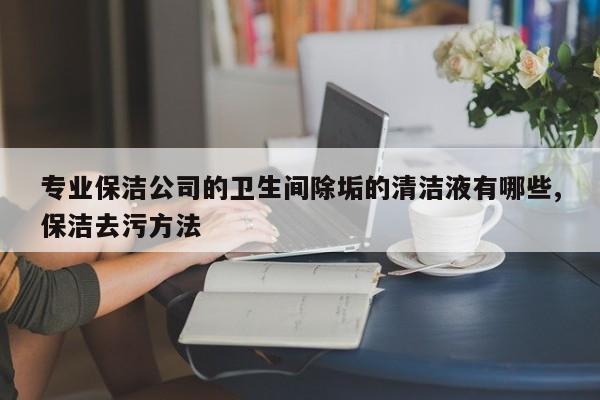 专业保洁公司的卫生间除垢的清洁液有哪些,保洁去污方法