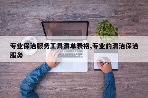 专业保洁服务工具清单表格,专业的清洁保洁服务